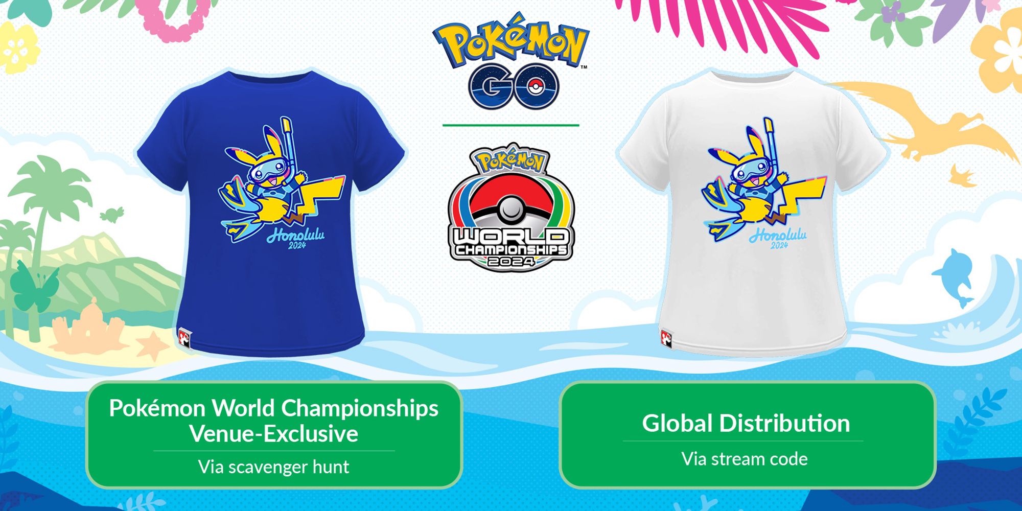 Pokmon GO: How To Get Free 2024 World Championships T-Shirt Code