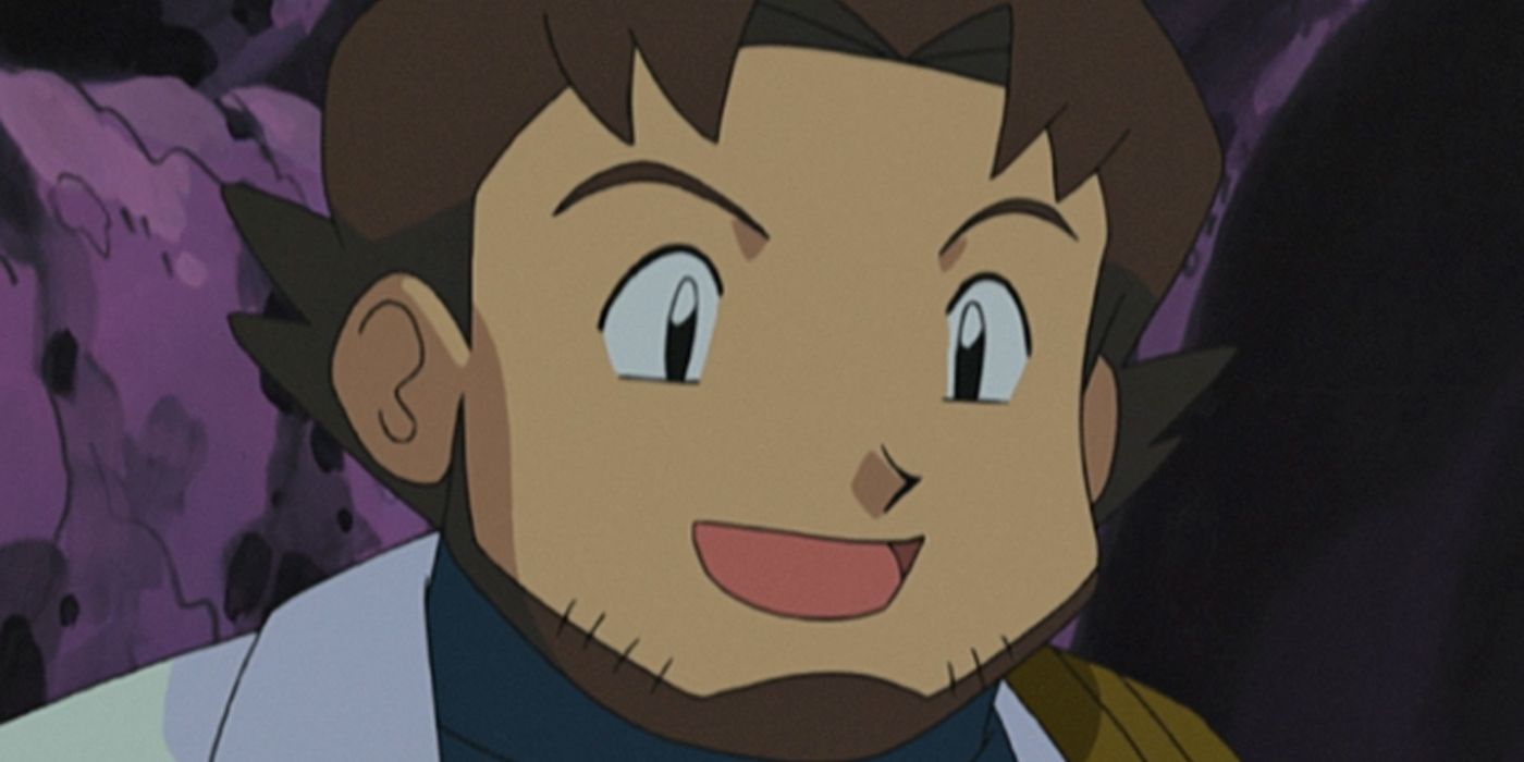 Professor Birch in the Pokemon anime.