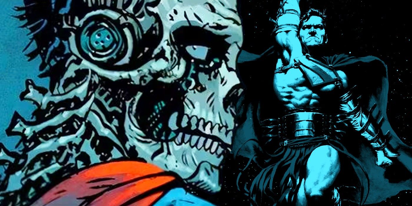 post-apocalyptic robot superman