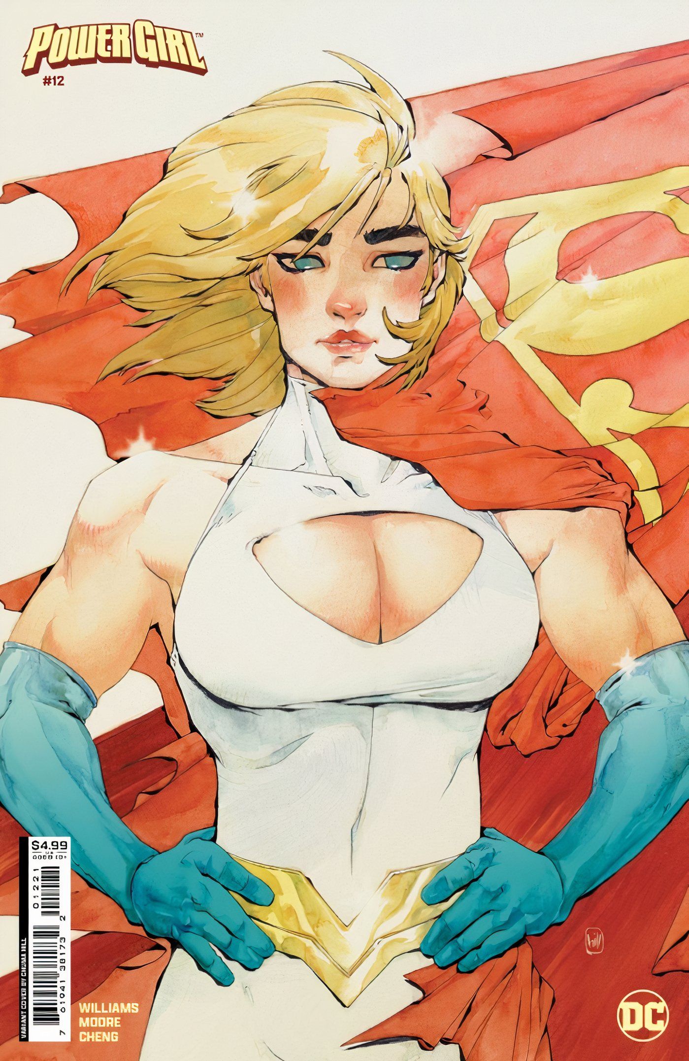 Capa variante Power Girl #12