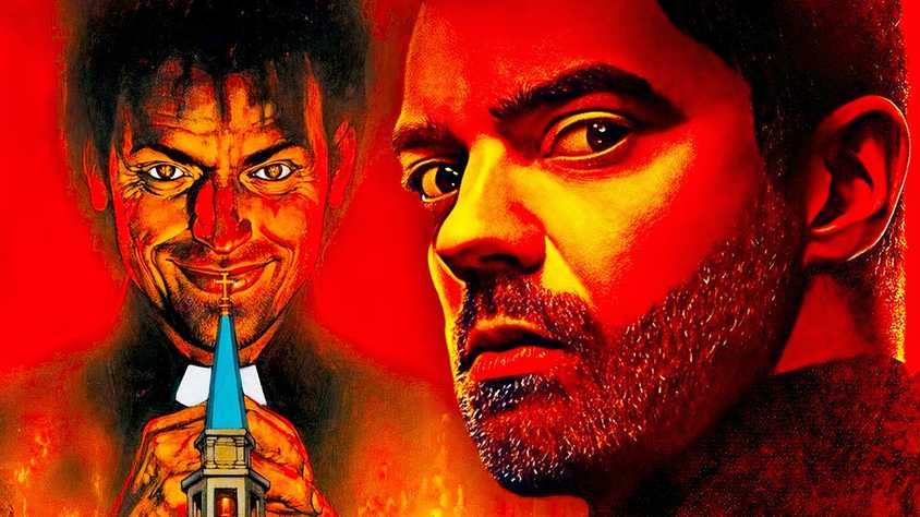 Preacher from the comic and live-action series side-by-side.