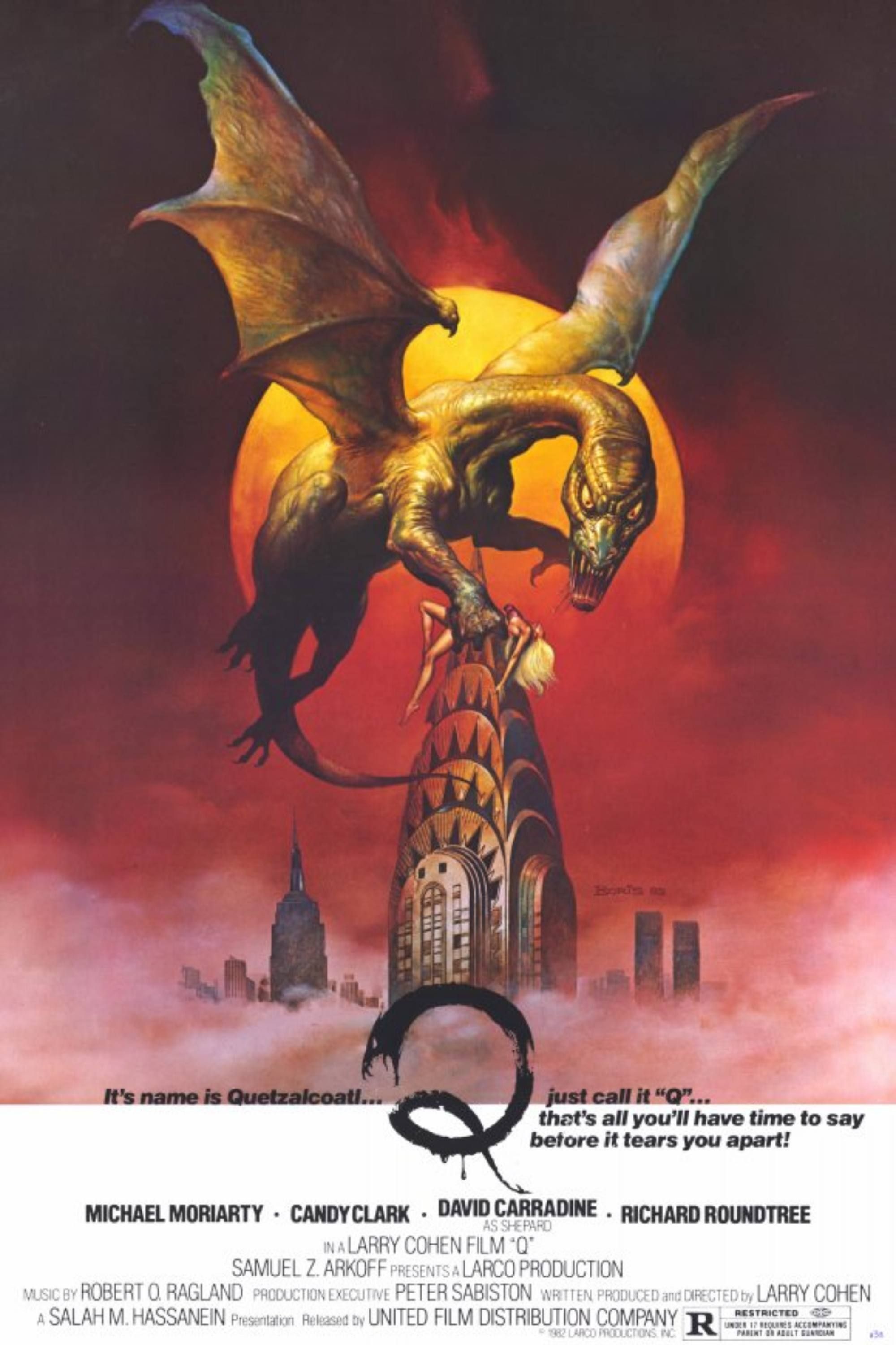 Q_ The Winged Serpent (1982) - poster