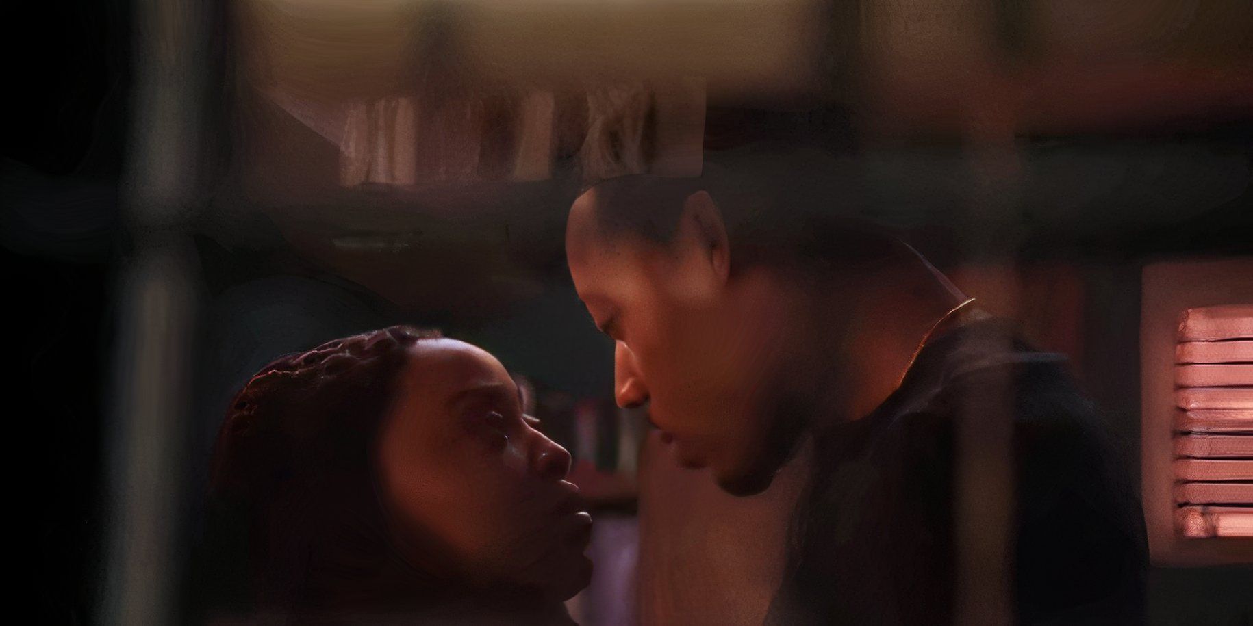 Quinta Brunson as Janine and Tyler James Williams as Gregory in the Abbott Elementary season 3 finale