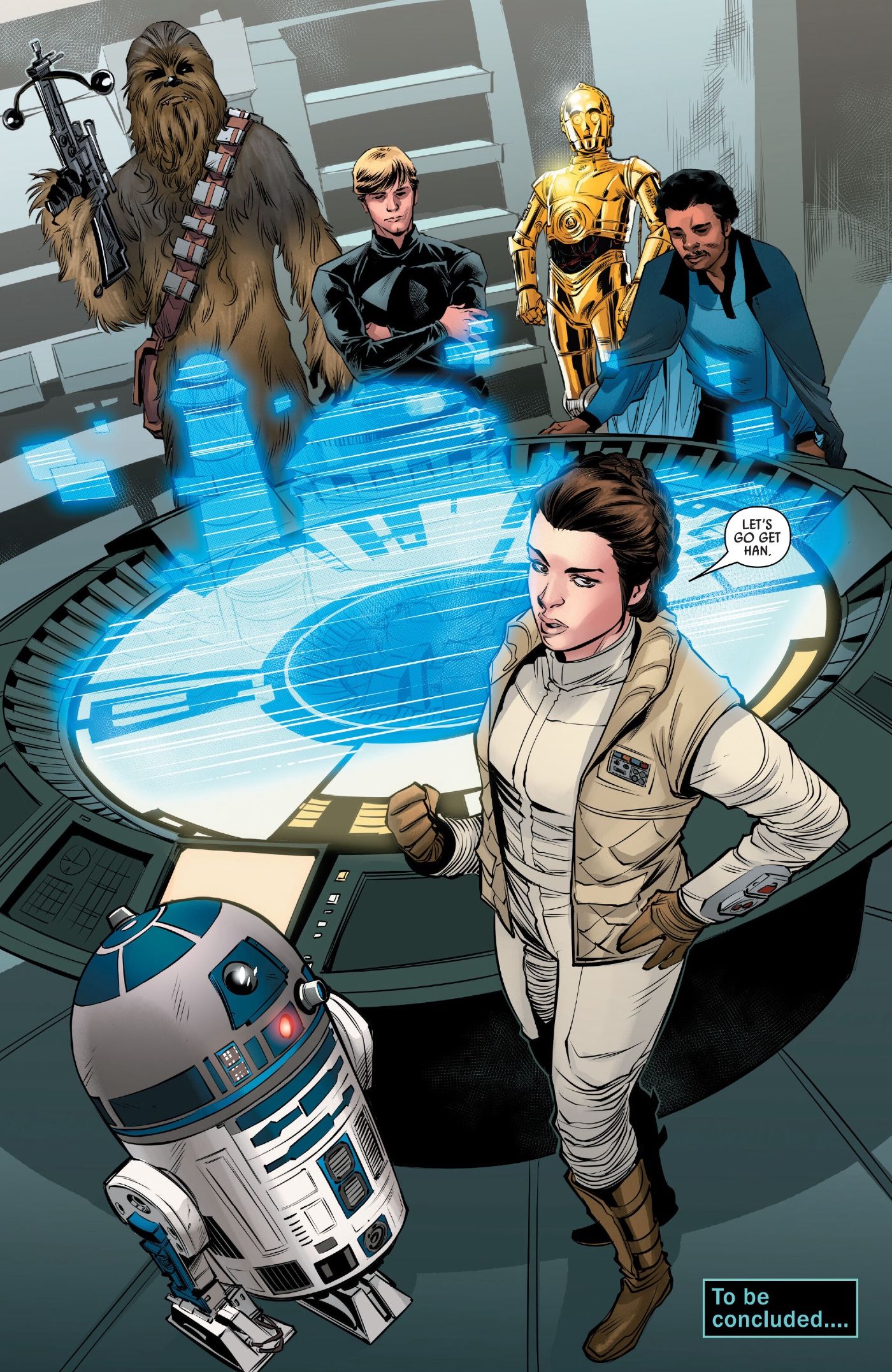 Rebels plan to save Han in Star Wars #49-1