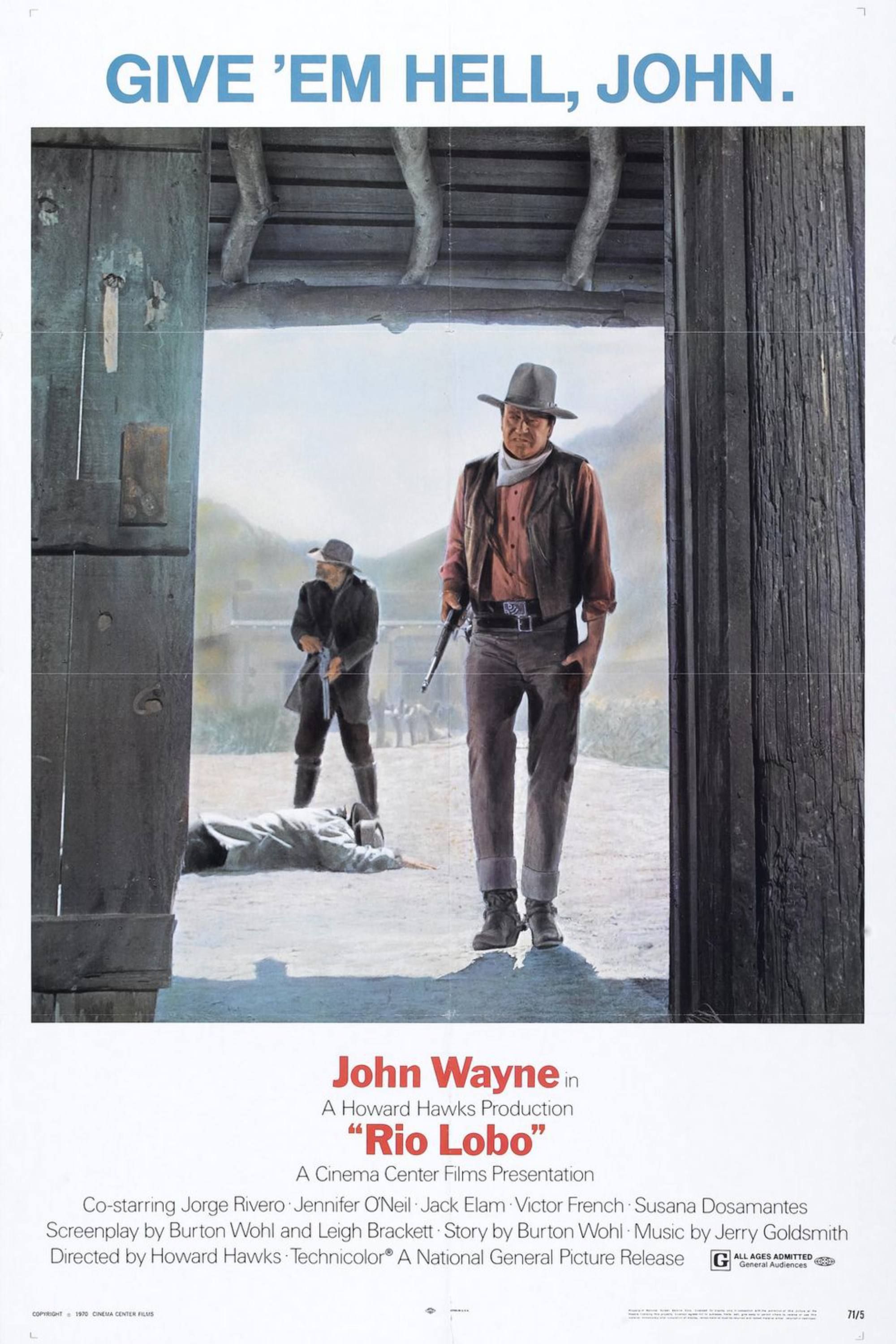 Rio Lobo (1970) - Poster