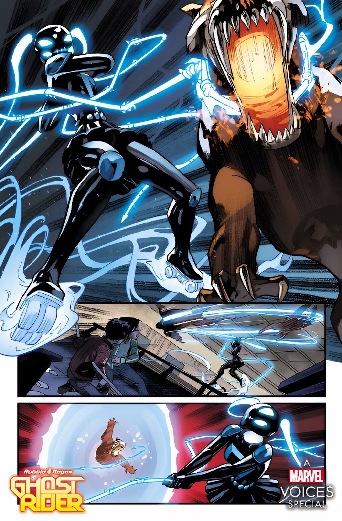 Robbie Reyes Ghost Rider Deathcharger Ghost Rider (Robbie Reyes)