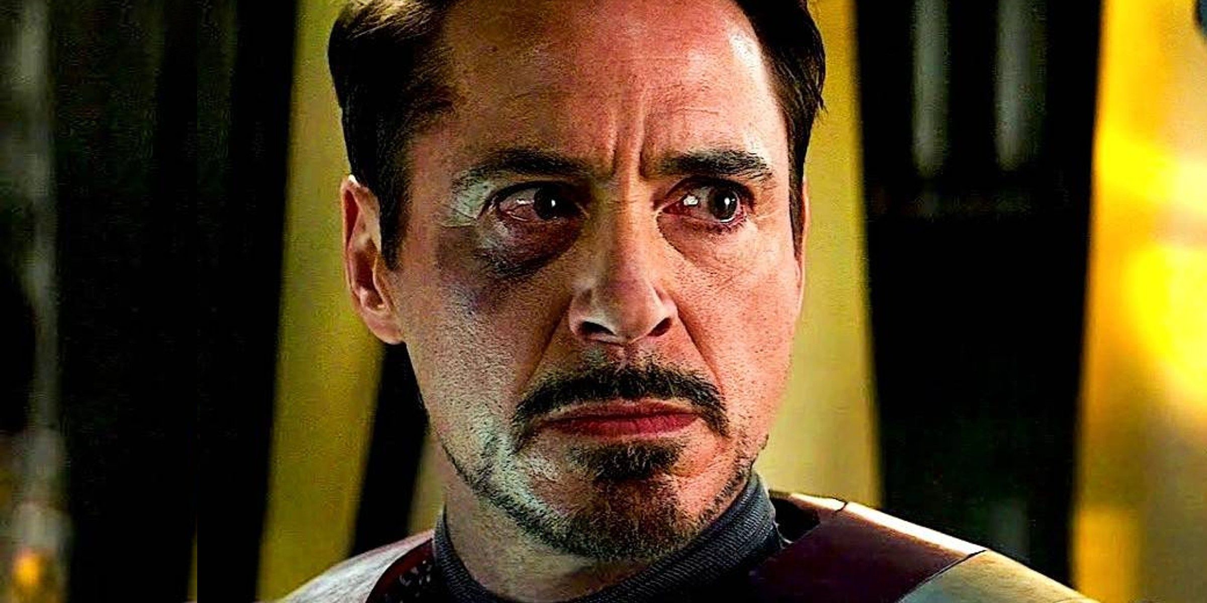 Robert Downey Jr Looks Angry As Iron Man In the MCU