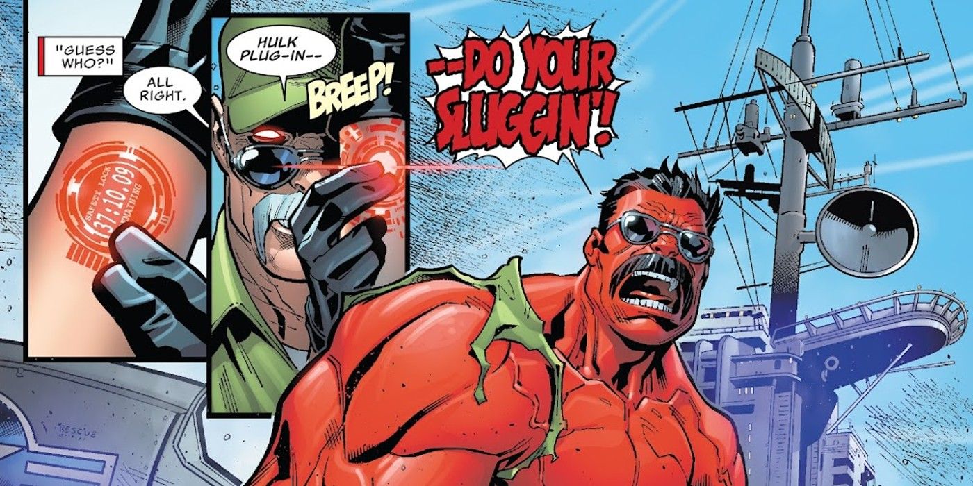 Robert Maverick se presenta como Red Hulk en USAvengers