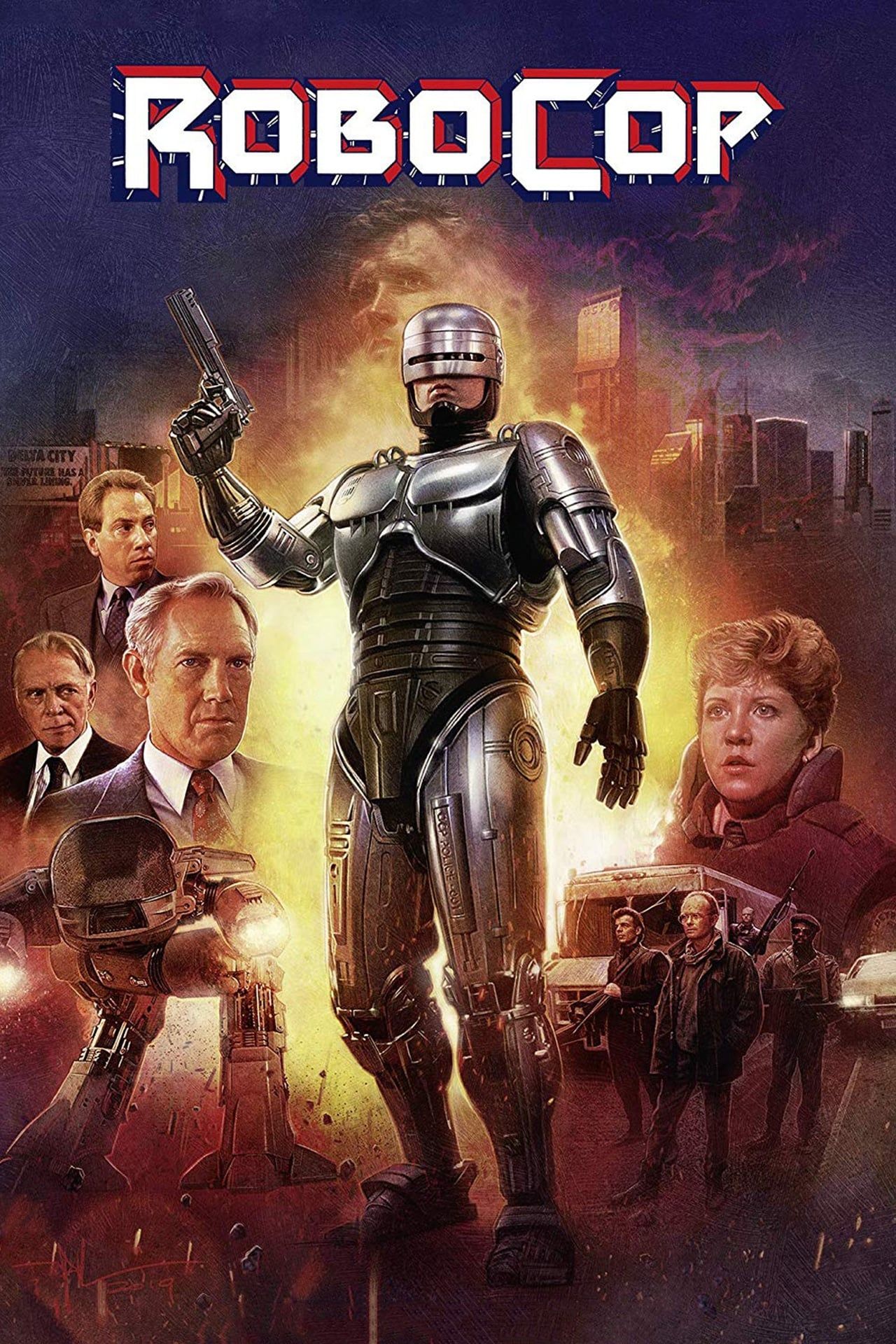 Cartel de la película Robocop (1987)