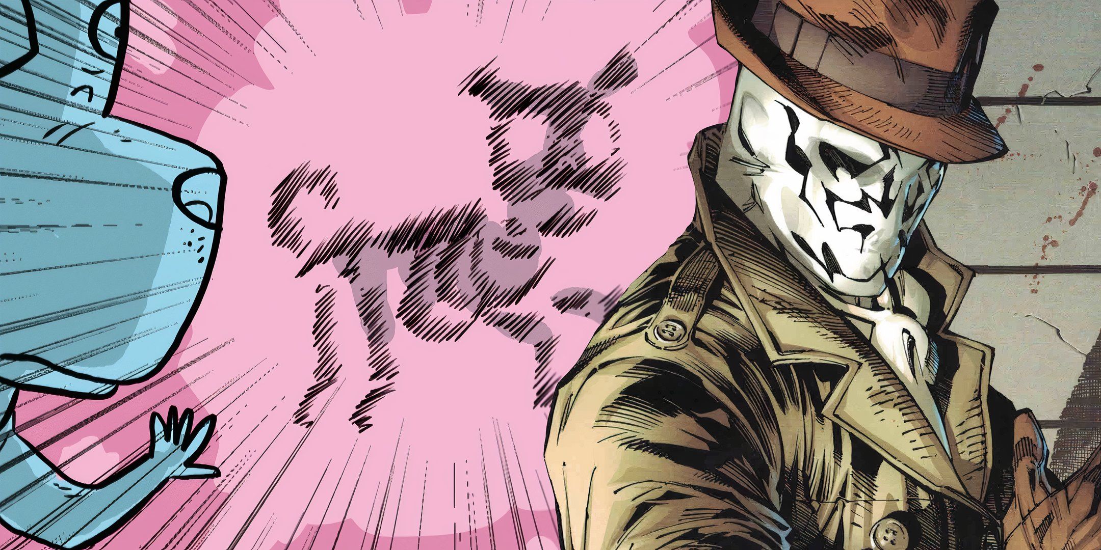 Rorschach and Woofmen Parody DC