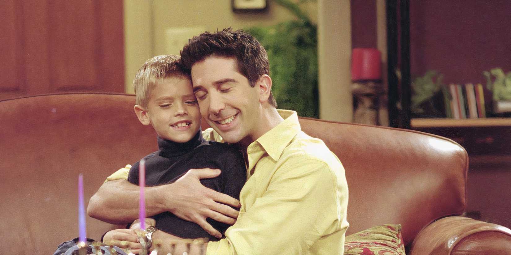 Ross and Ben in Friends