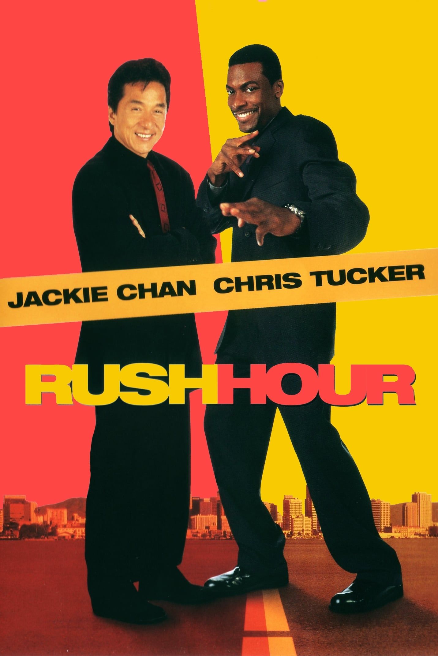 Movie poster “Rush Hour” (1998).