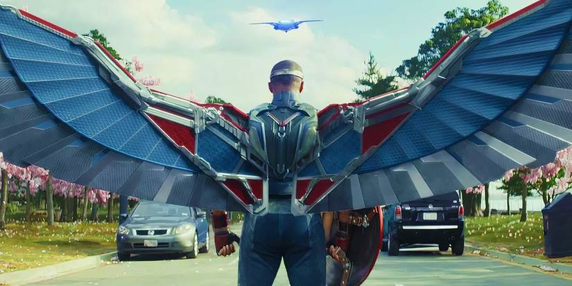 Sam Wilson spreading his wings in Captain America Brave New World