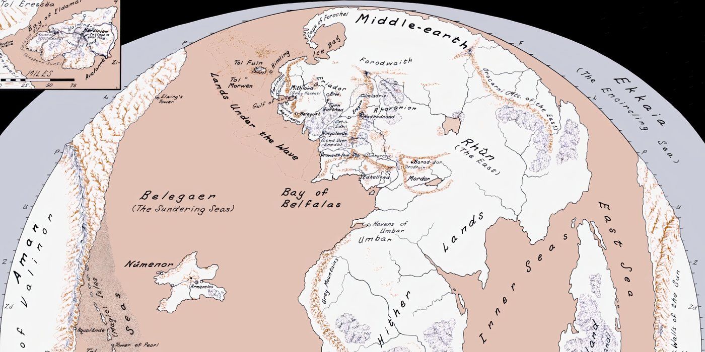 If Valinor Is West Of Middle-earth, What's To The East?