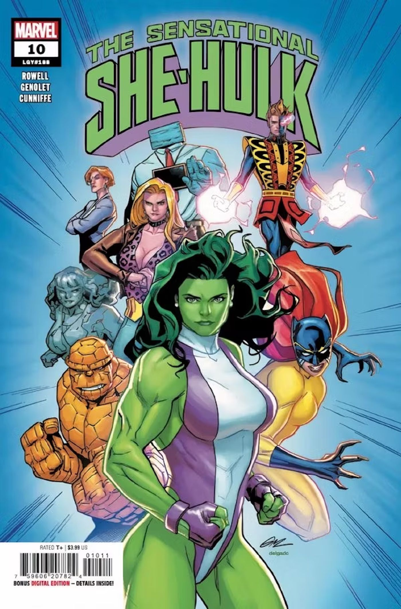 Sensational She-Hulk #10 cover