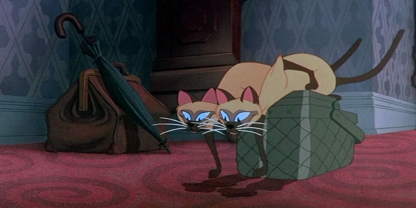 Siamese Cats Lady and the Tramp copy