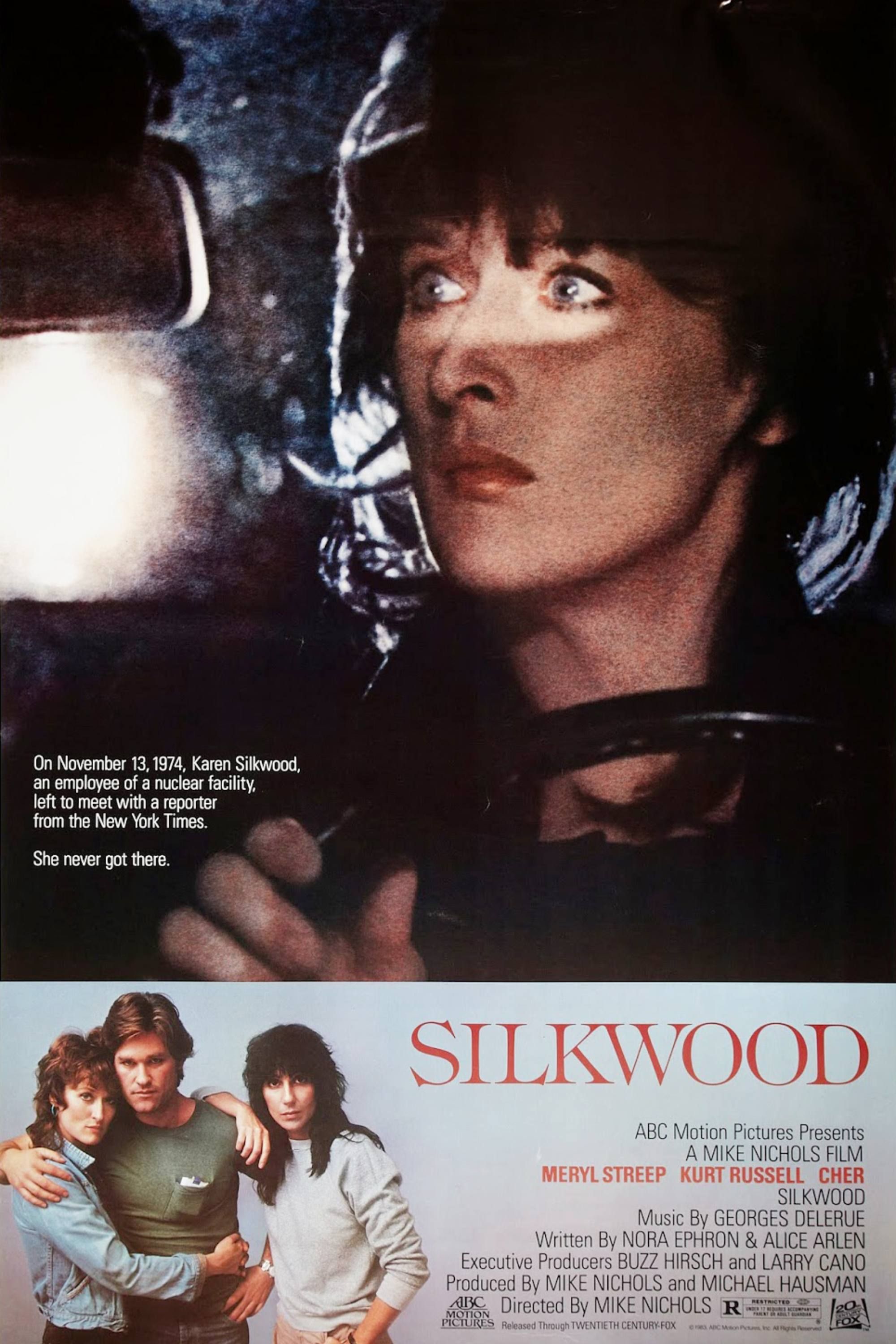 Silkwood (1983) - poster