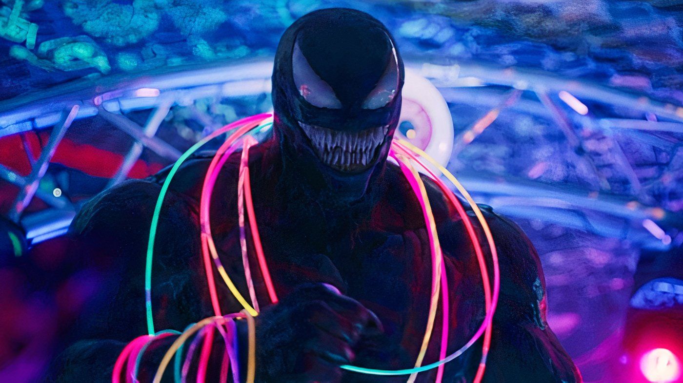 Venom em uma rave em Venom 2. 