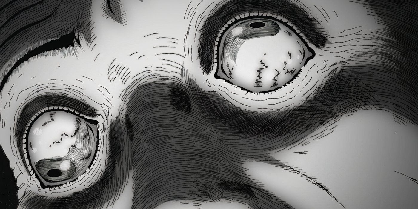 Olhos espiralados em Uzumaki de Junji Ito