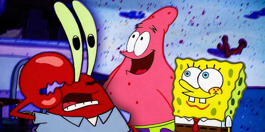 SpongeBob SquarePants season 1 Mr Krabs Patrick Spongebob