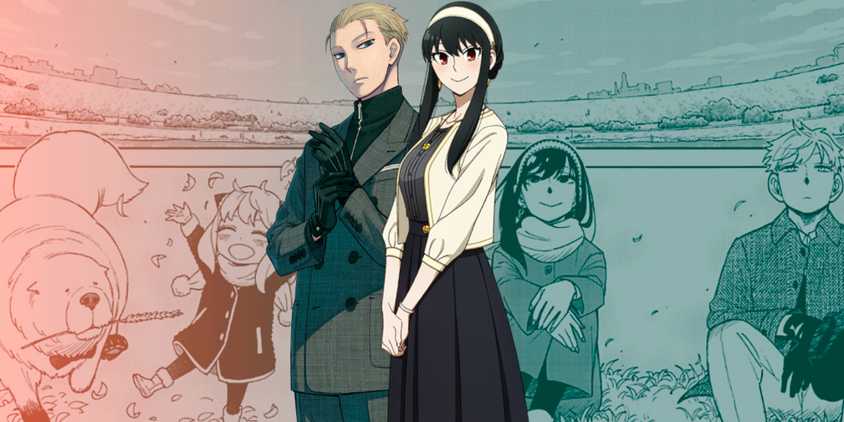 Spy x Family Loid and Yor focusing on Peace