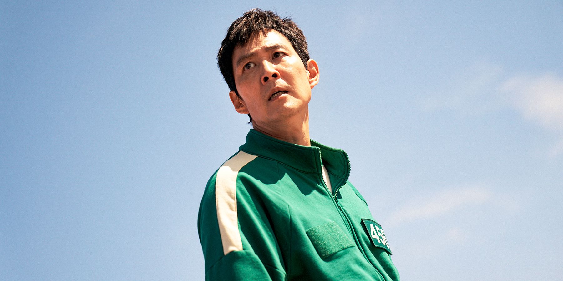 Song Gi-hoon (Lee Jung-ja) como jugador en la temporada 2 de Game Squid