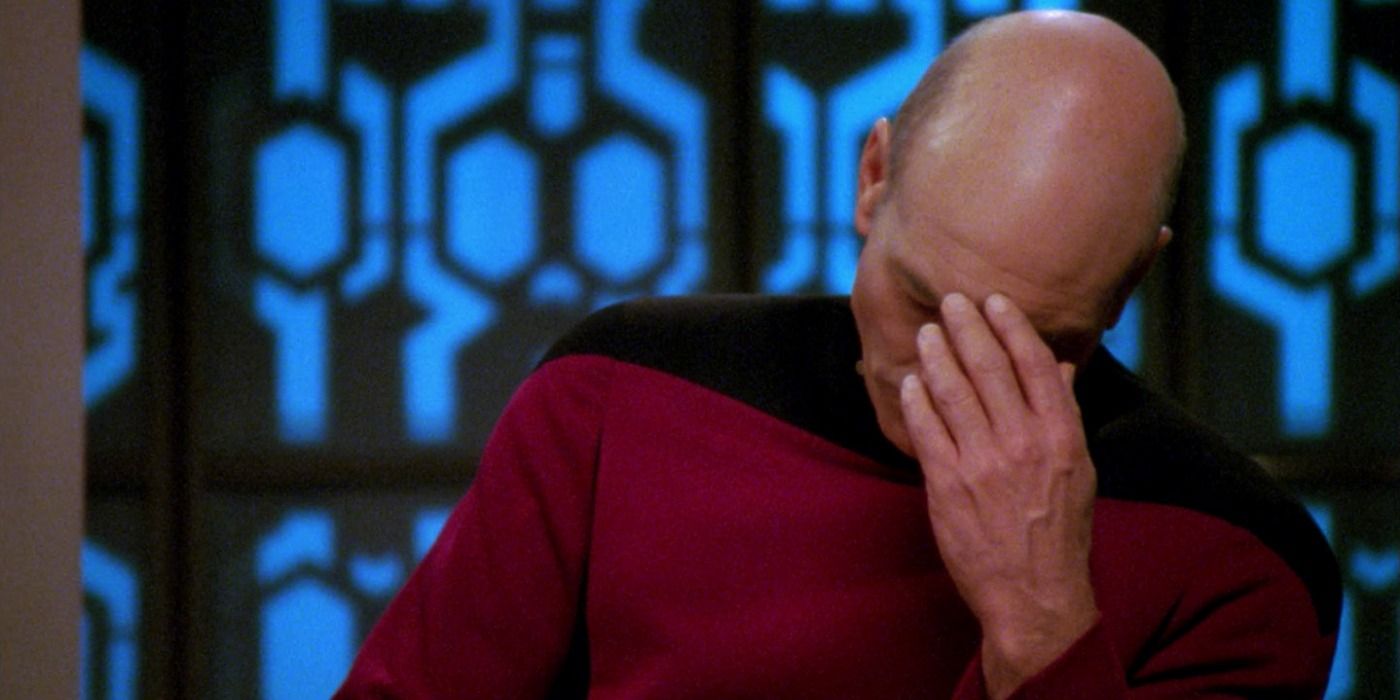 Why Picards Facepalm Became Star Trek: TNGs Most Popular Meme