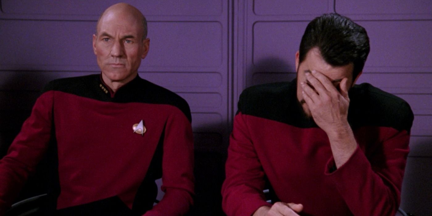 Why Picards Facepalm Became Star Trek: TNGs Most Popular Meme