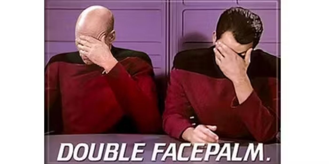 Why Picards Facepalm Became Star Trek: TNGs Most Popular Meme