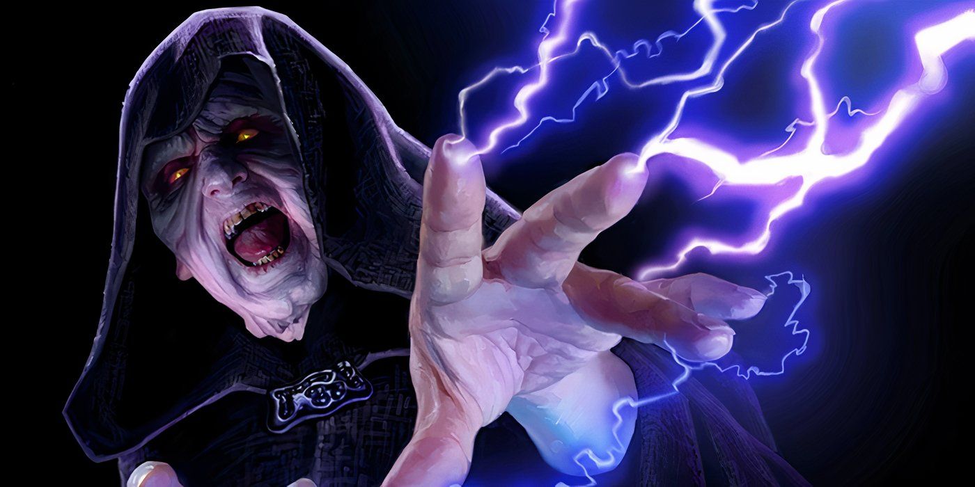 Star Wars Palpatine and Force Lightning