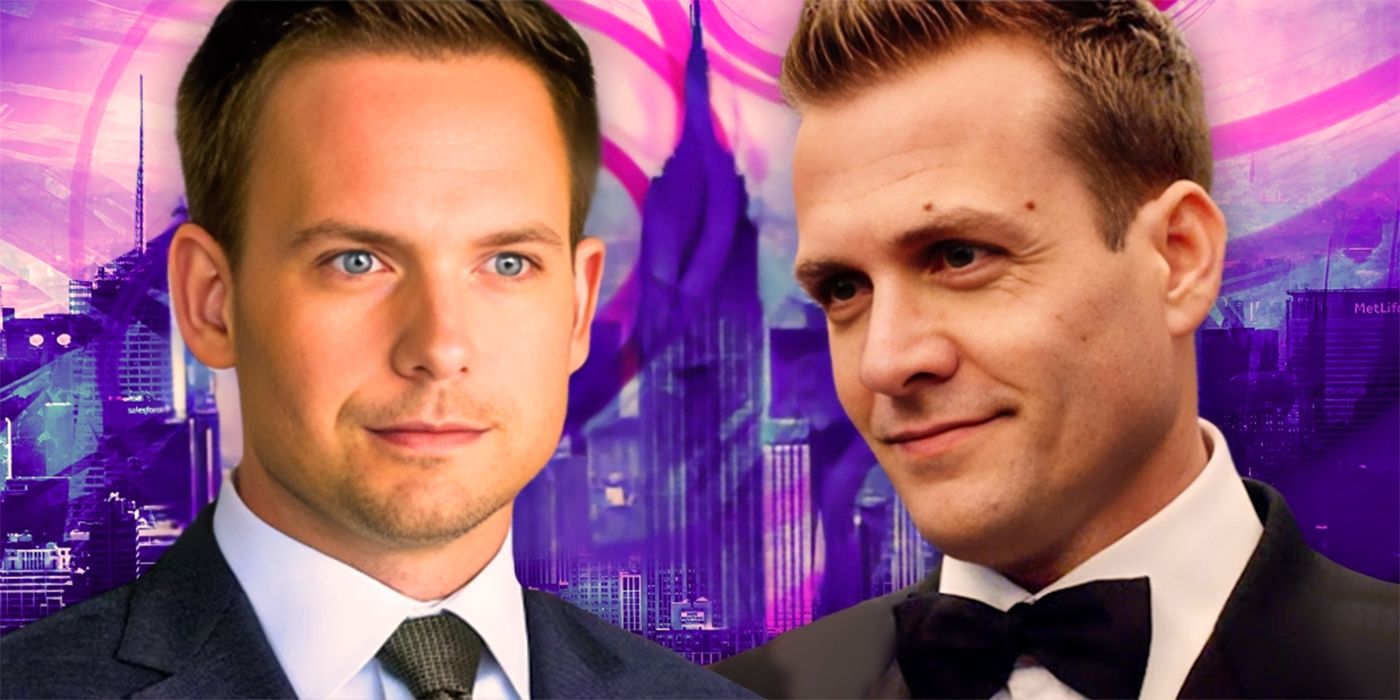 Custom image of Mike and Harvey in Suits
