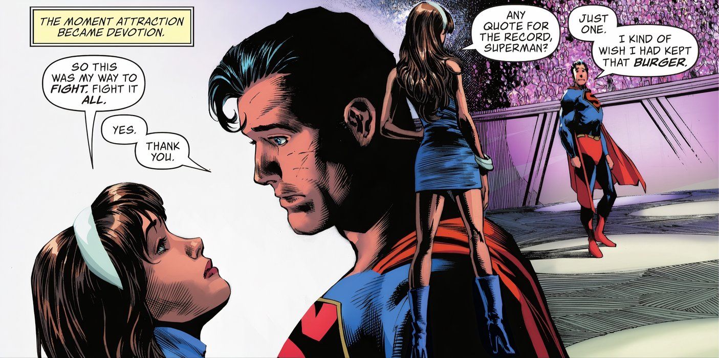 Superman se enamora de Lois Lane