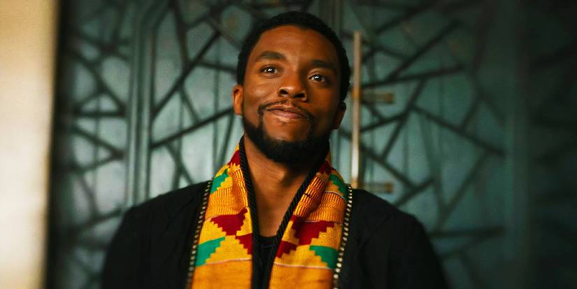 T'Challa in a vision in Black Panther Wakanda Forever