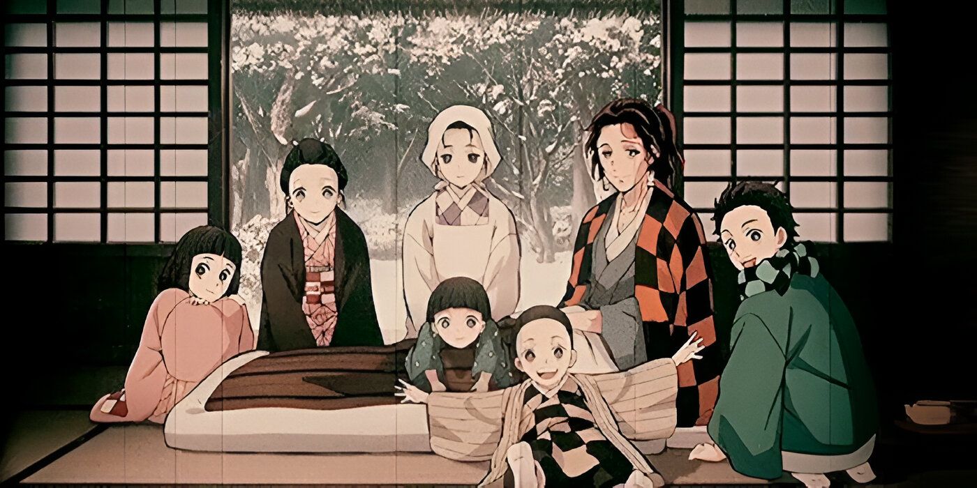 Kamado Tanjiro's Family Demon Slayer: Kimetsu no Yaiba