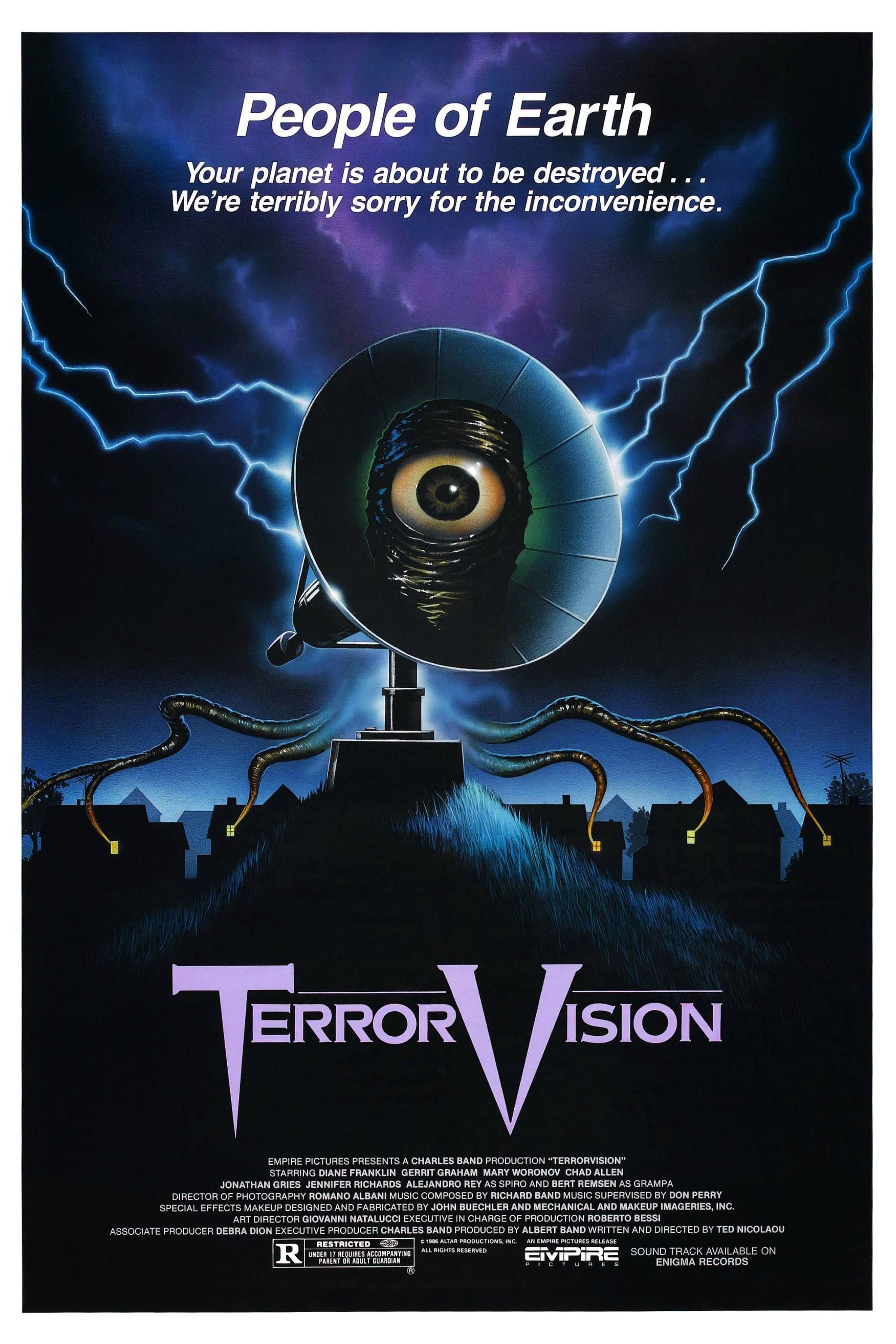TerrorVision (1986) - Poster