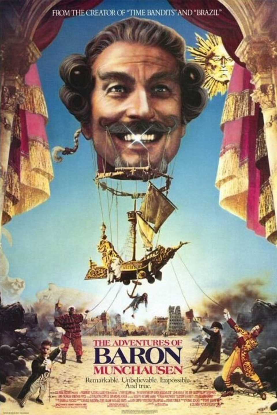The Adventures Of Baron Munchausen - poster