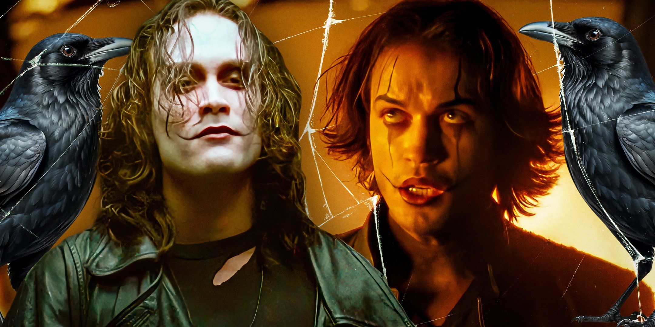 The Crow Brandon Lee and Vincent Perez