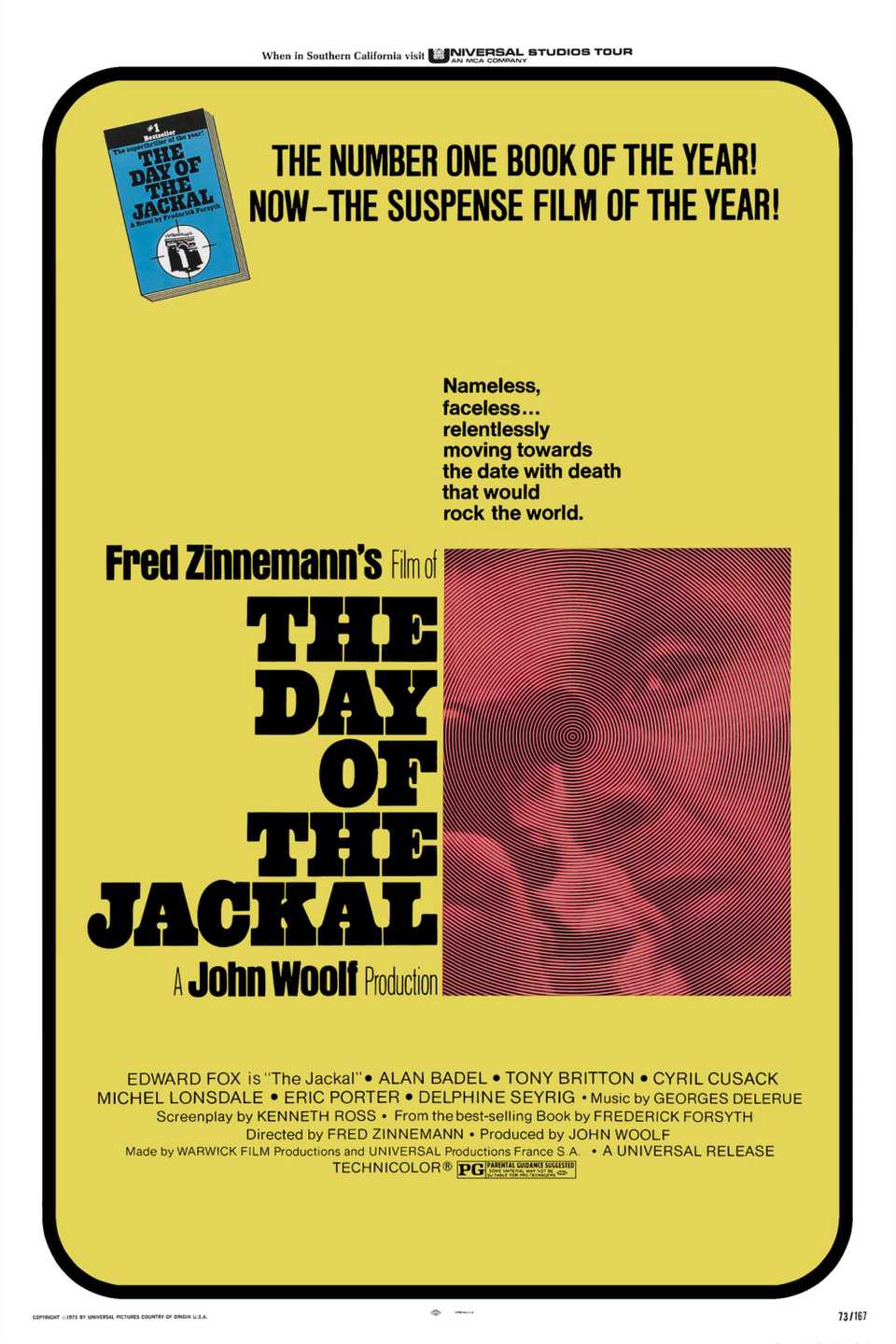 The Day of the Jackal (1973) - Poster