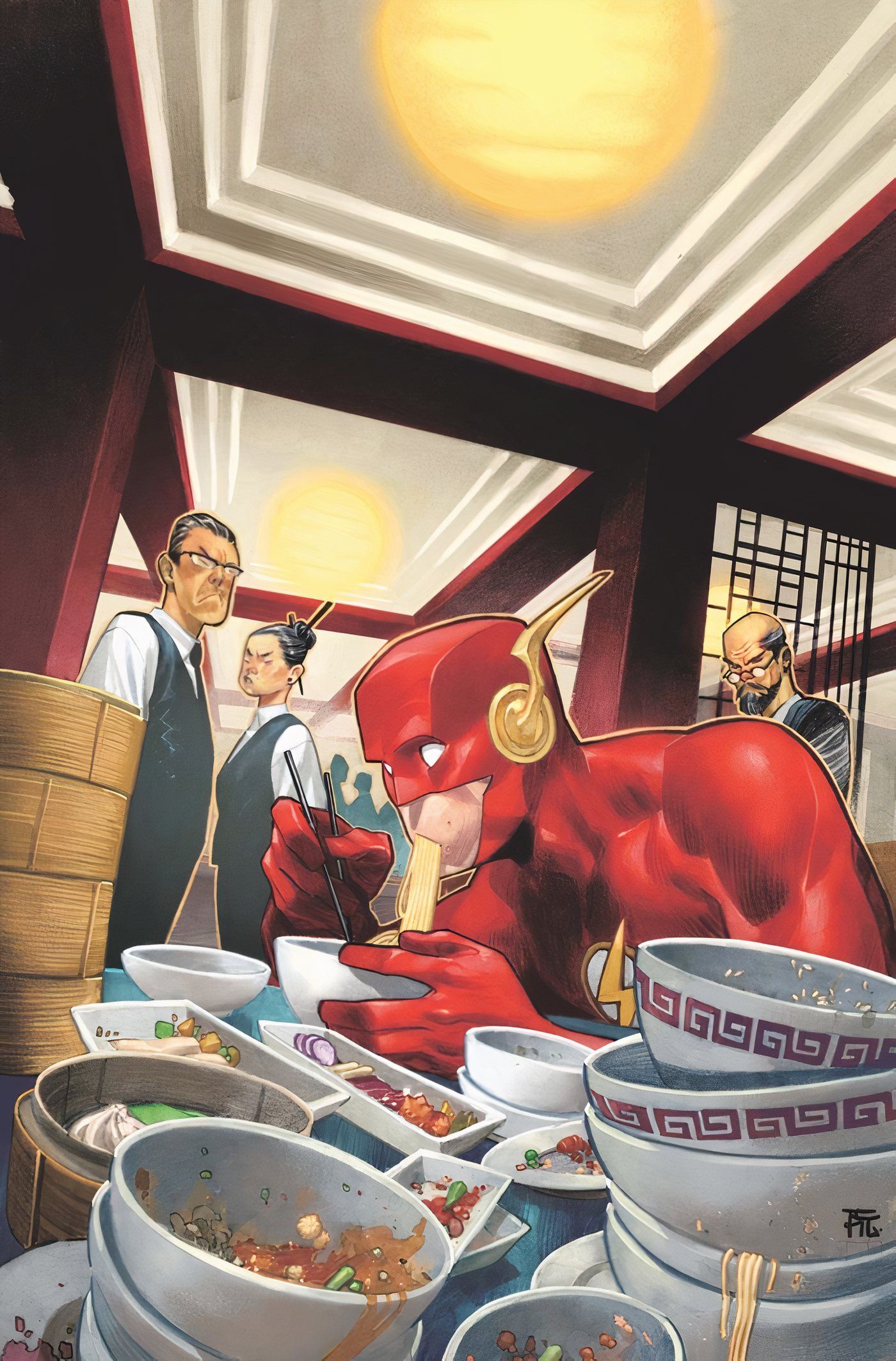 A capa variante do Flash #15