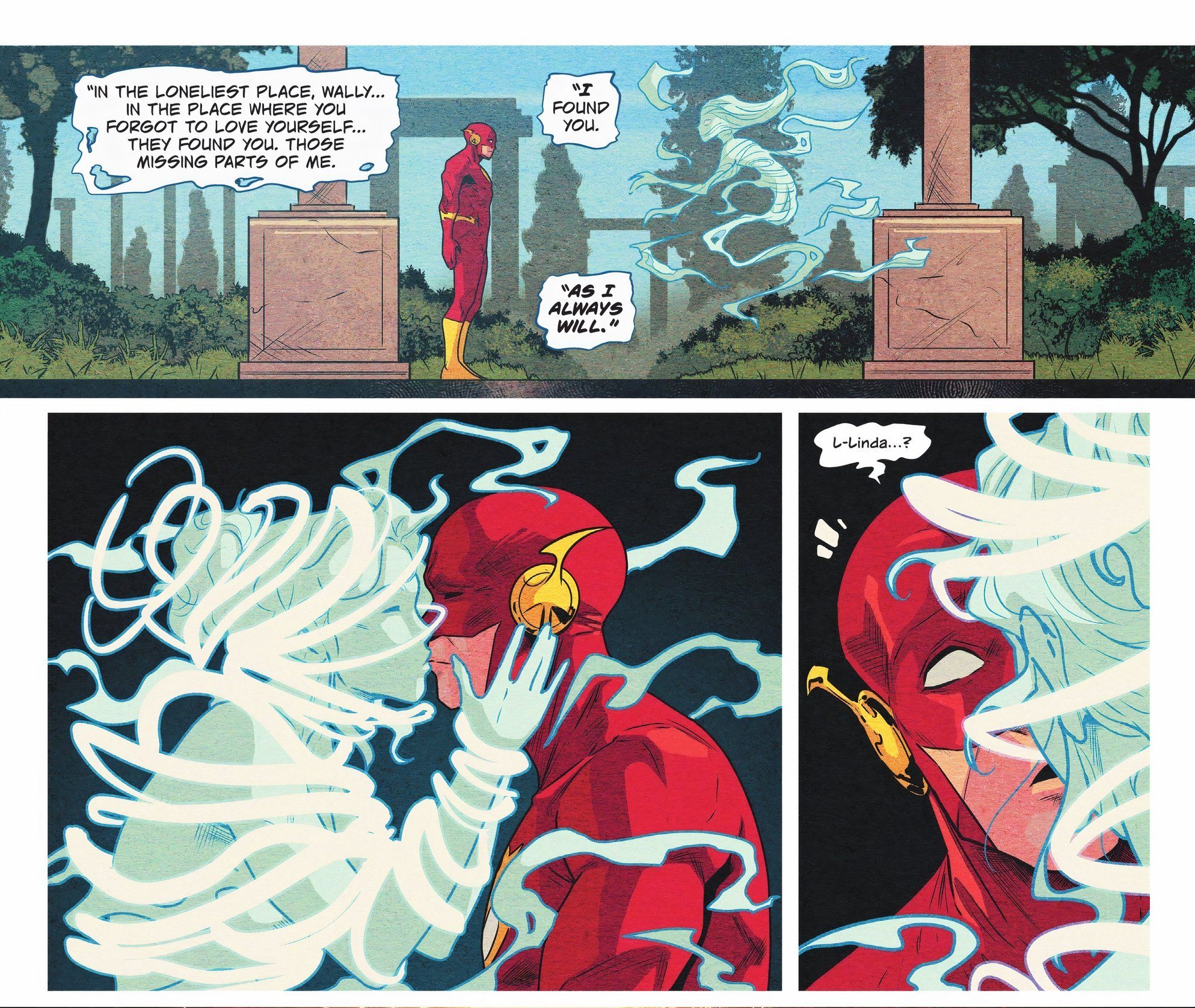 The Flash and Linda's Resident Spirit Make Up DC