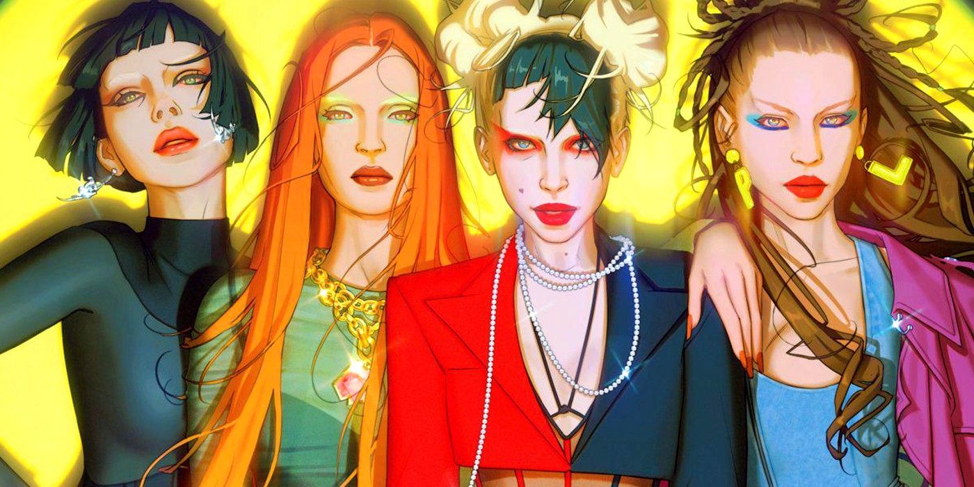 the four members of the gotham city sirens
