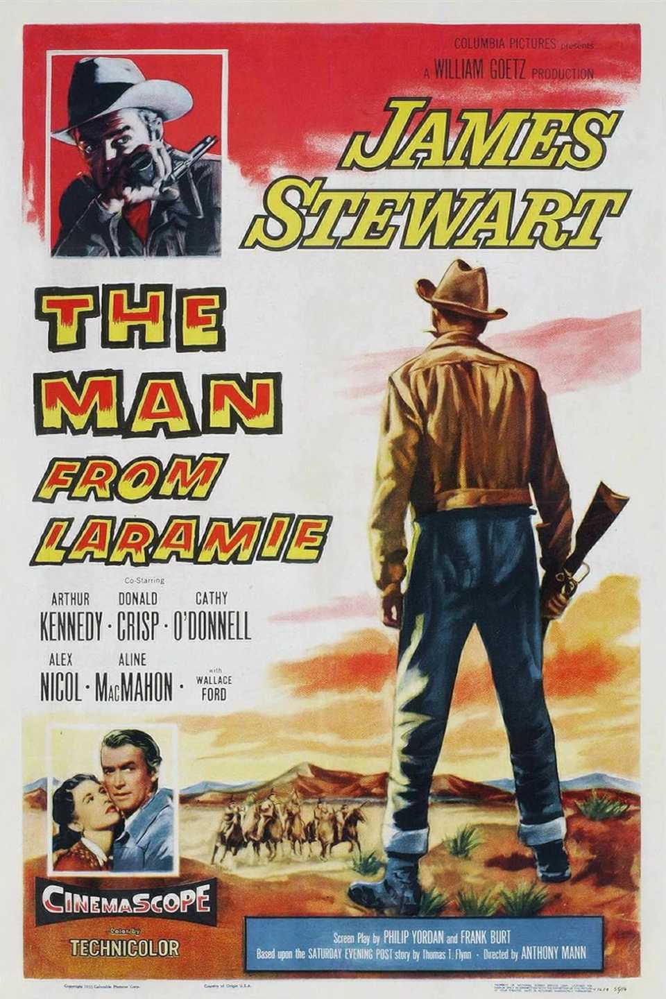 The Man from Laramie (1955) - Poster