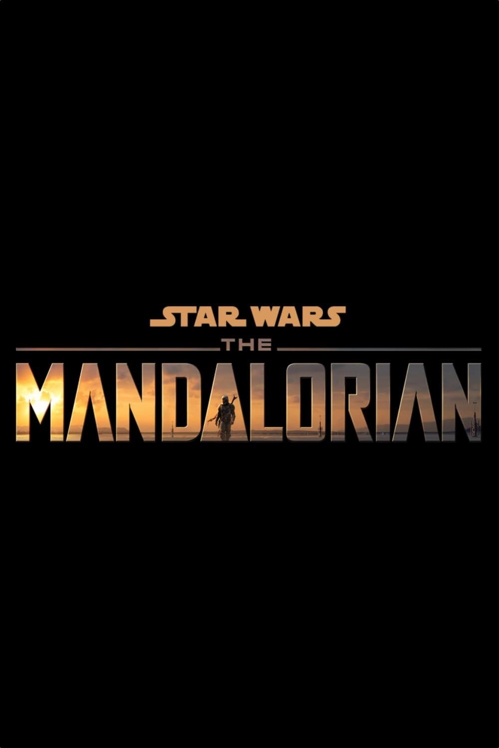 Póster del programa de televisión The Mandalorian (2019).