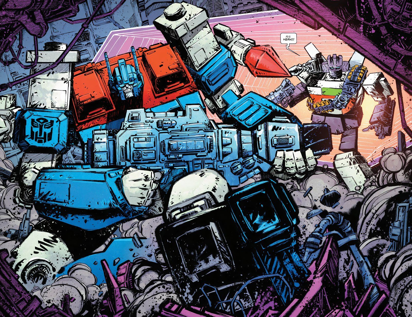 Transformers #11 Ultra Magnus & Wheeljack armed to the teeth