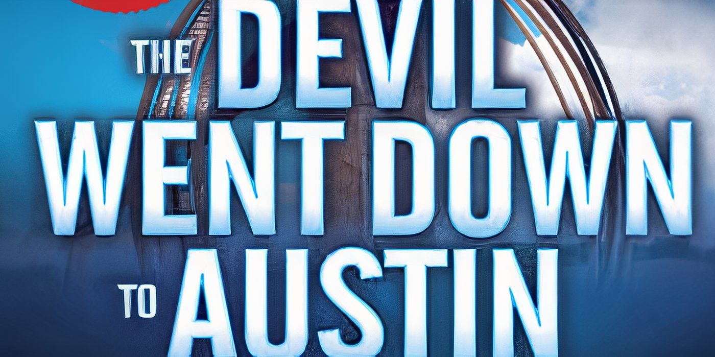 The cover of the Tres Navarre book The Devil Went Down To Austin by Rick Riordan