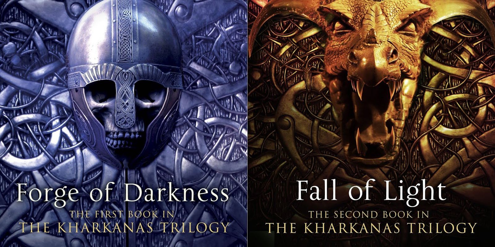 Forge Of Darkness e Fall Of Light na trilogia Kharkanas, de Steven Erikson