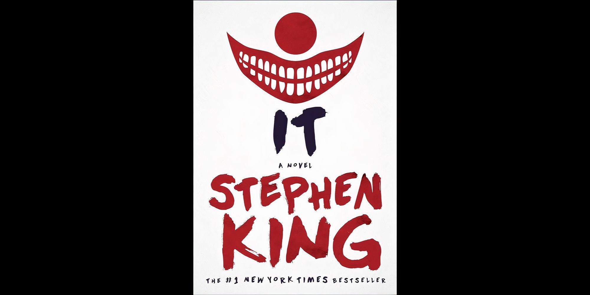 Capa do livro It, de Stephen King.