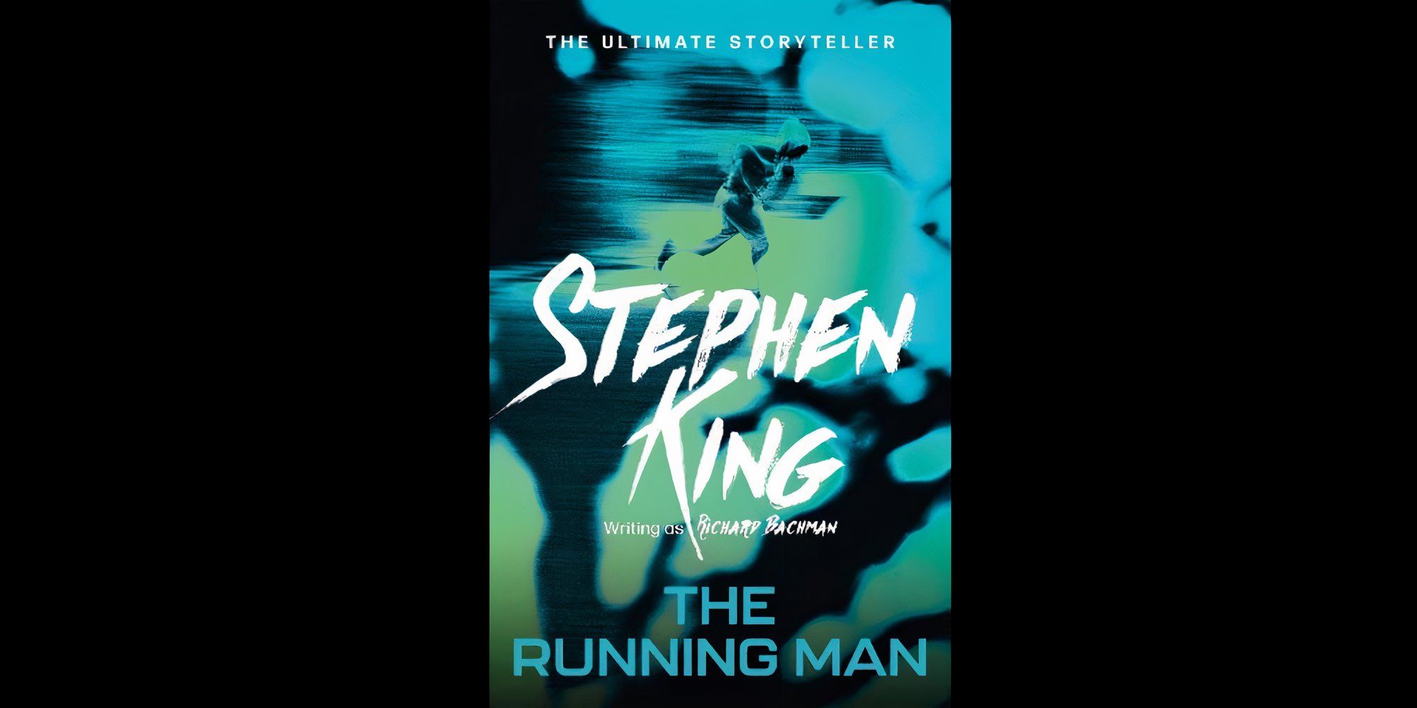 Capa do livro The Running Man, de Stephen King.