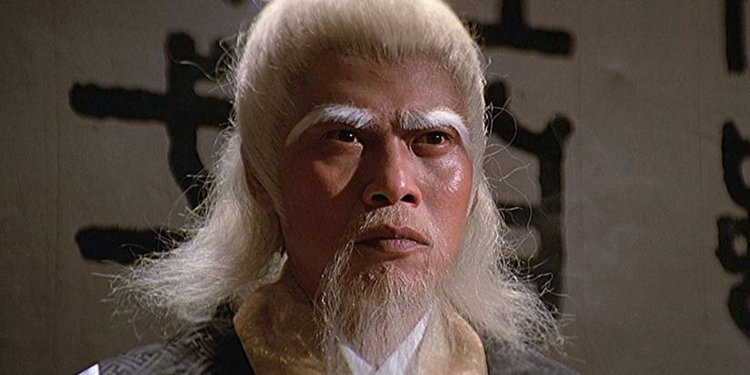 Lo Lieh, as Pai Mei closeup