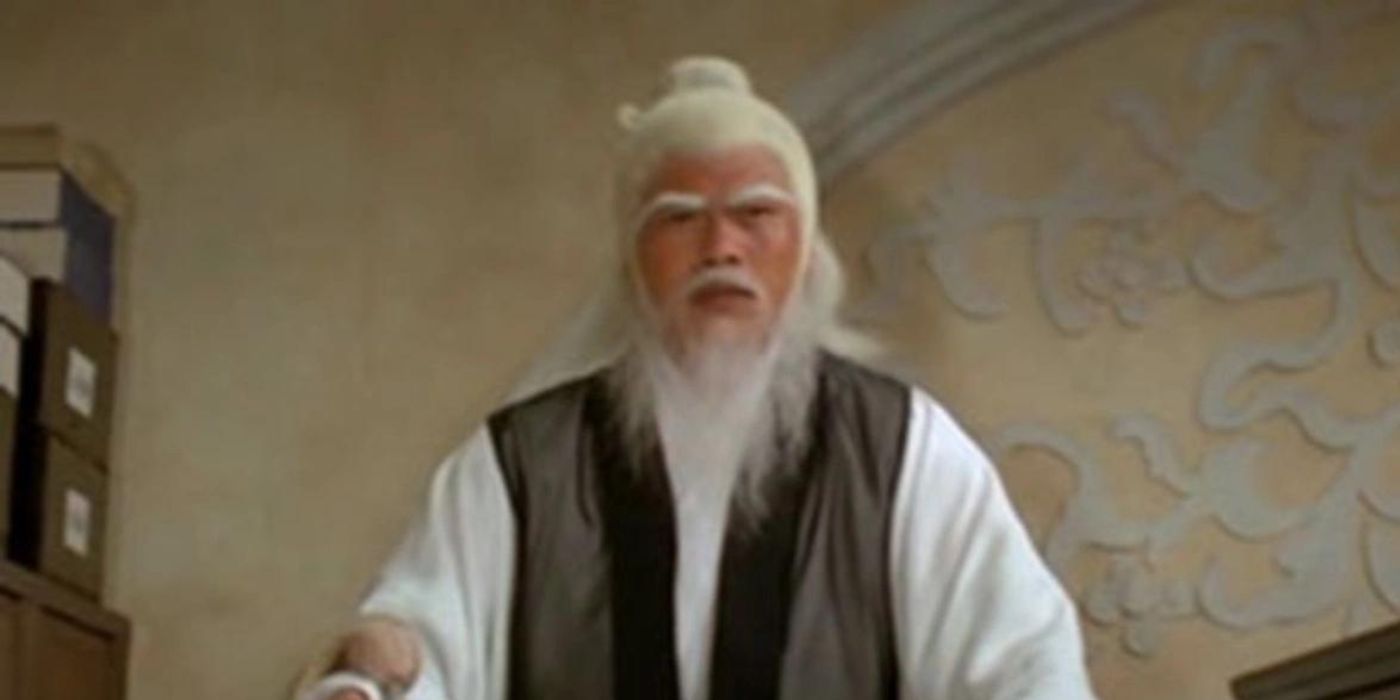 Abade de Shaolin Pai Mei interpretado por Lo Lieh